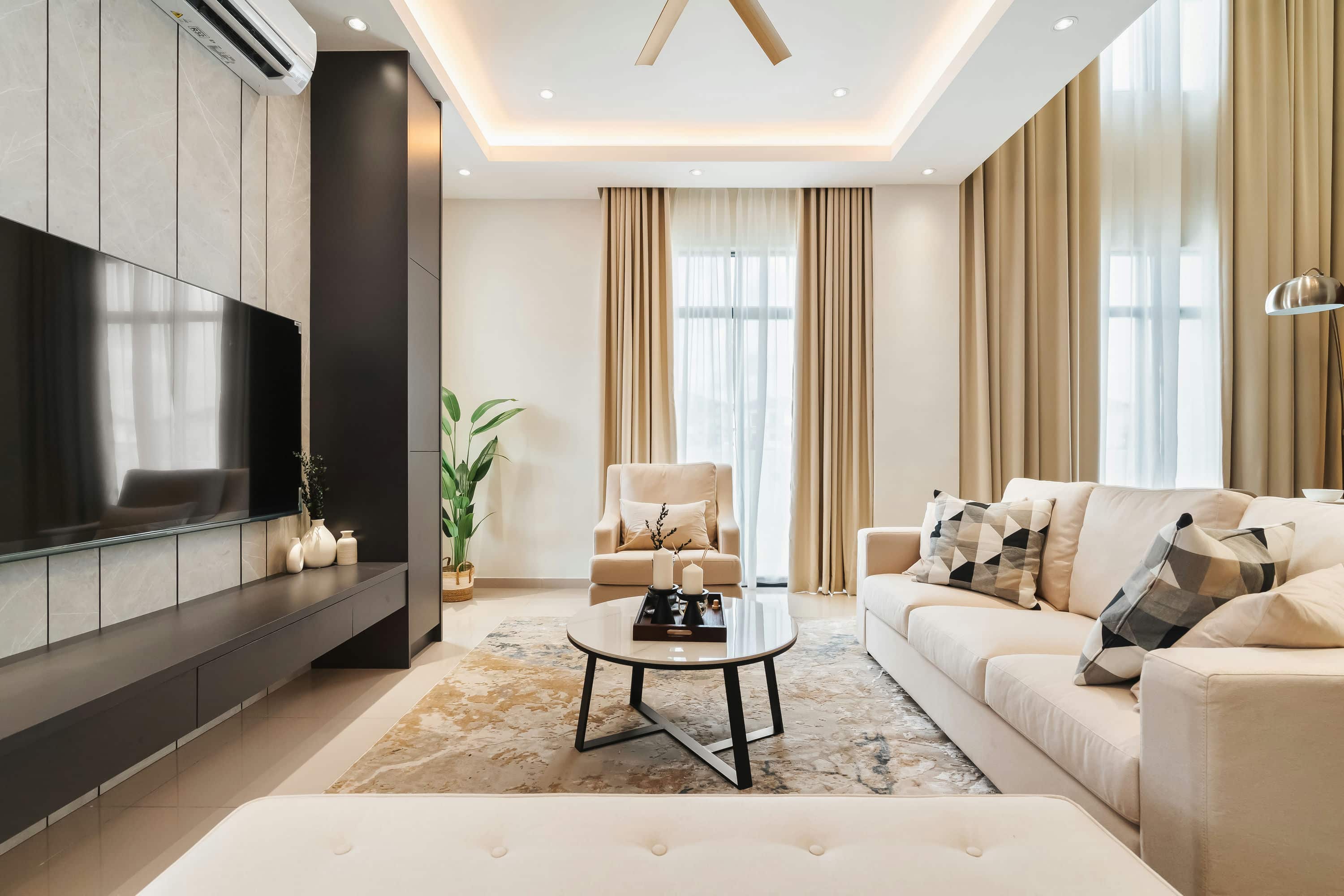 Eco Grandeur Puncak Alam Interior Design Renovation Family Area 2 IDW Design