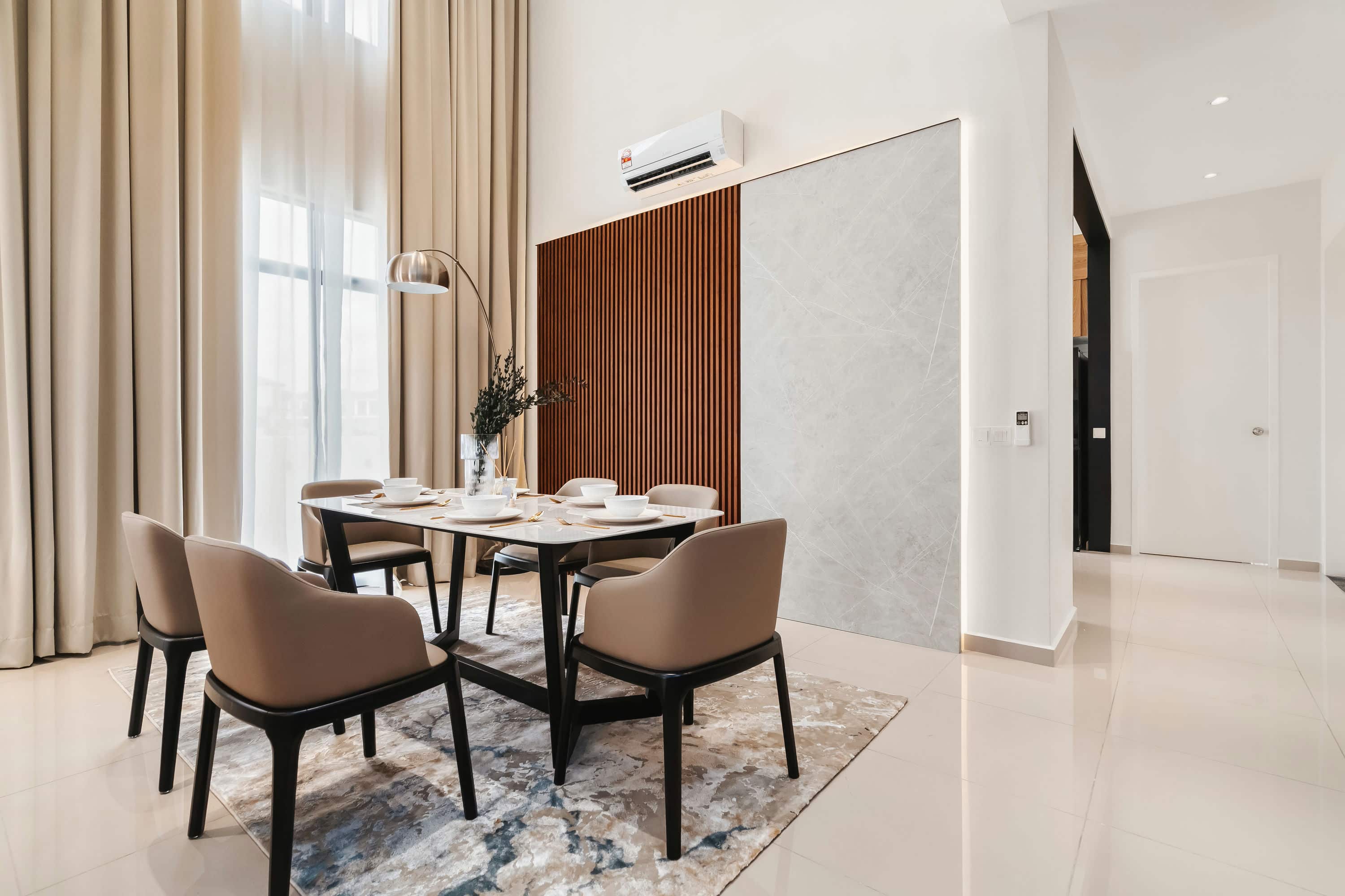 Eco Grandeur Puncak Alam dining area by IDW Design