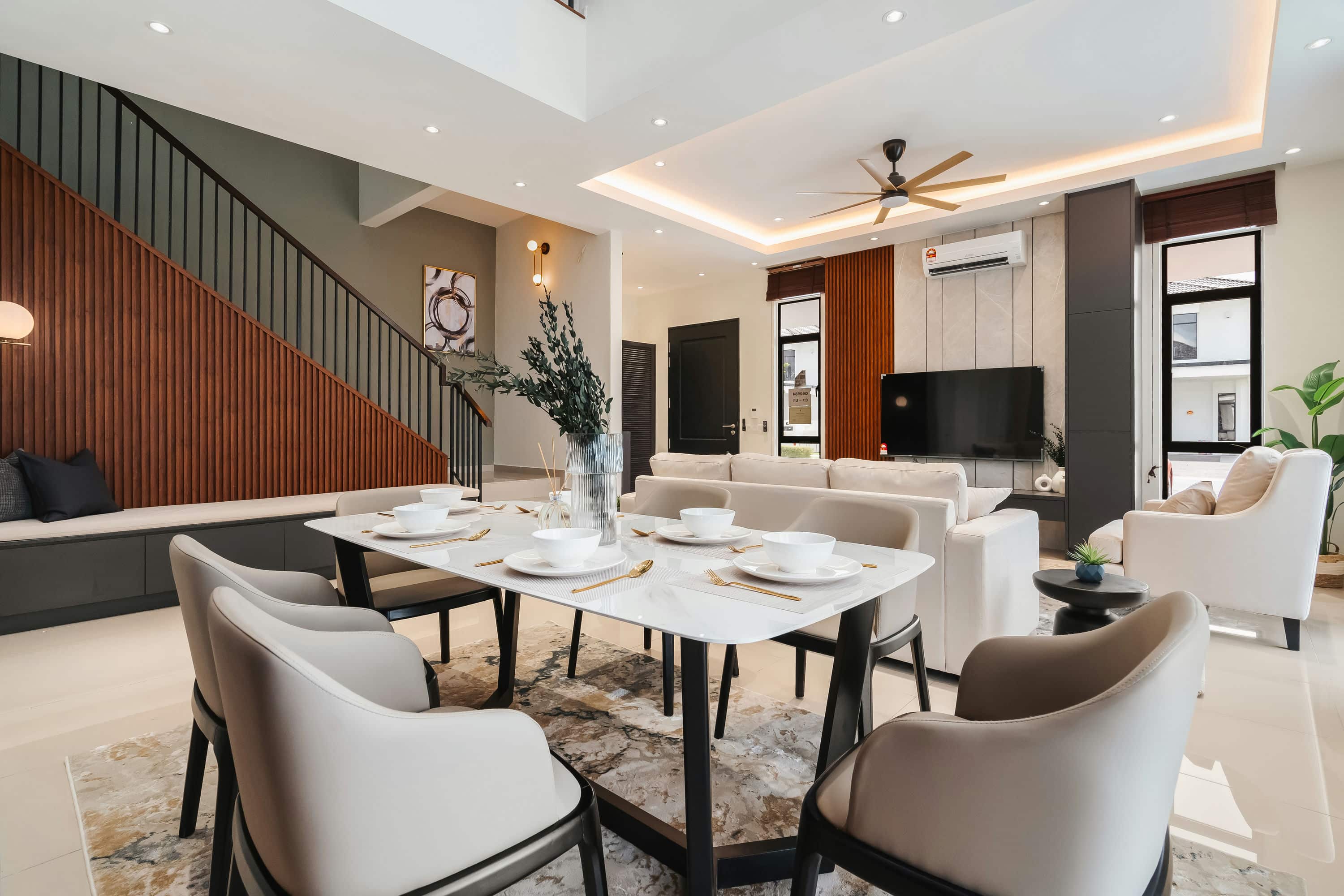 Eco Grandeur Puncak Alam Interior Design Renovation Dining Area IDW Design