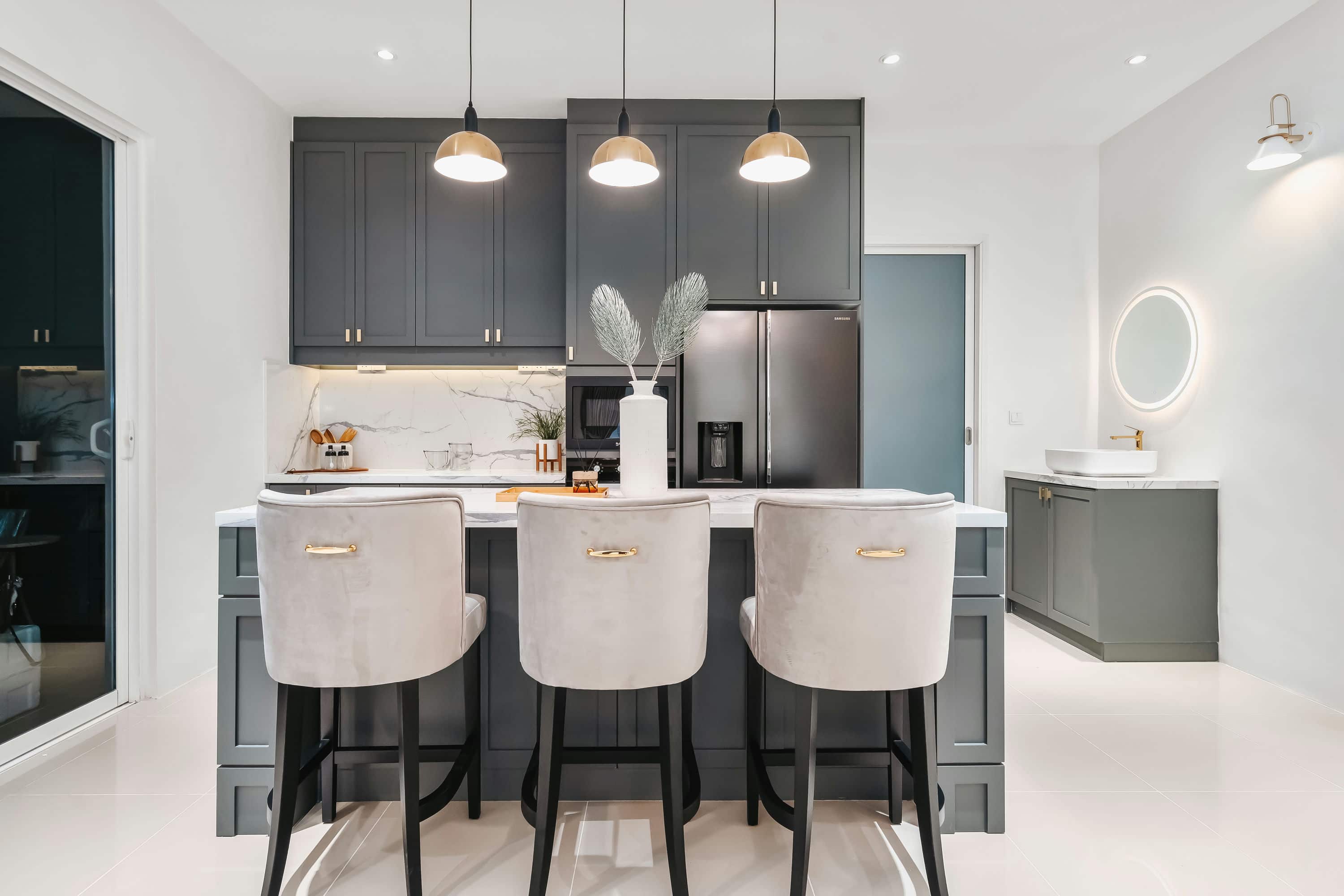 dry kitchen area 2 by IDW design