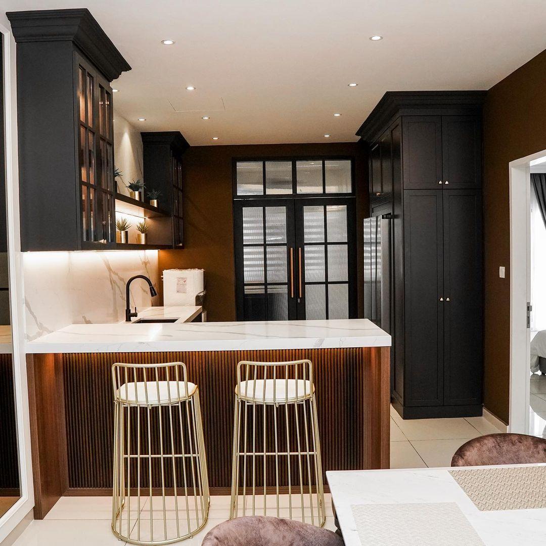 modern classic interior design style dry kitchen area 2 by IDW design