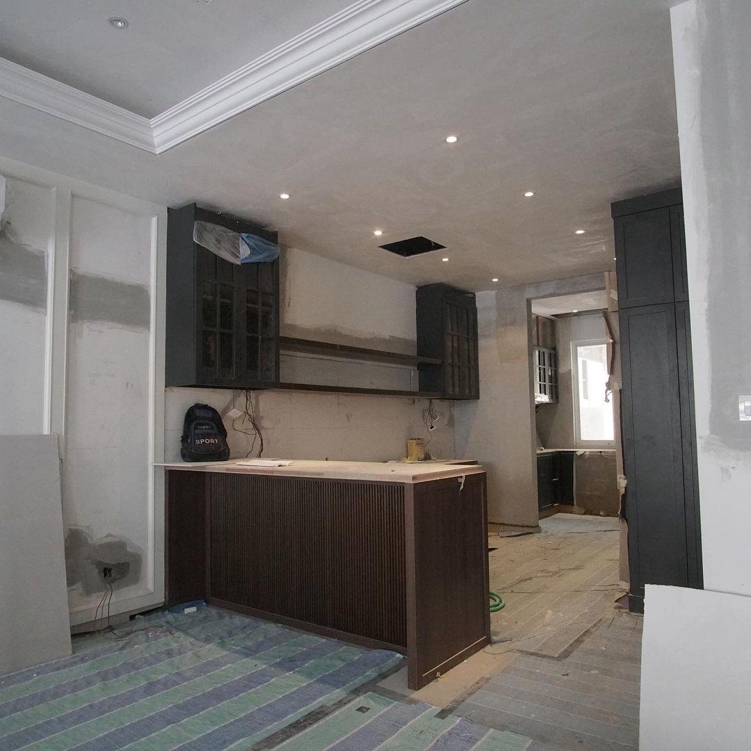modern classic interior design style in progress by IDW design