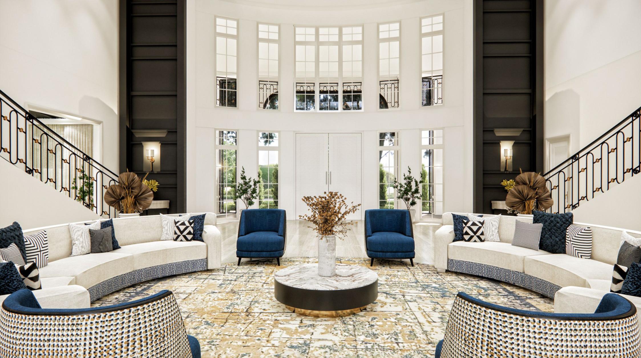 Interior Design of Puan Anis Bungalow 3