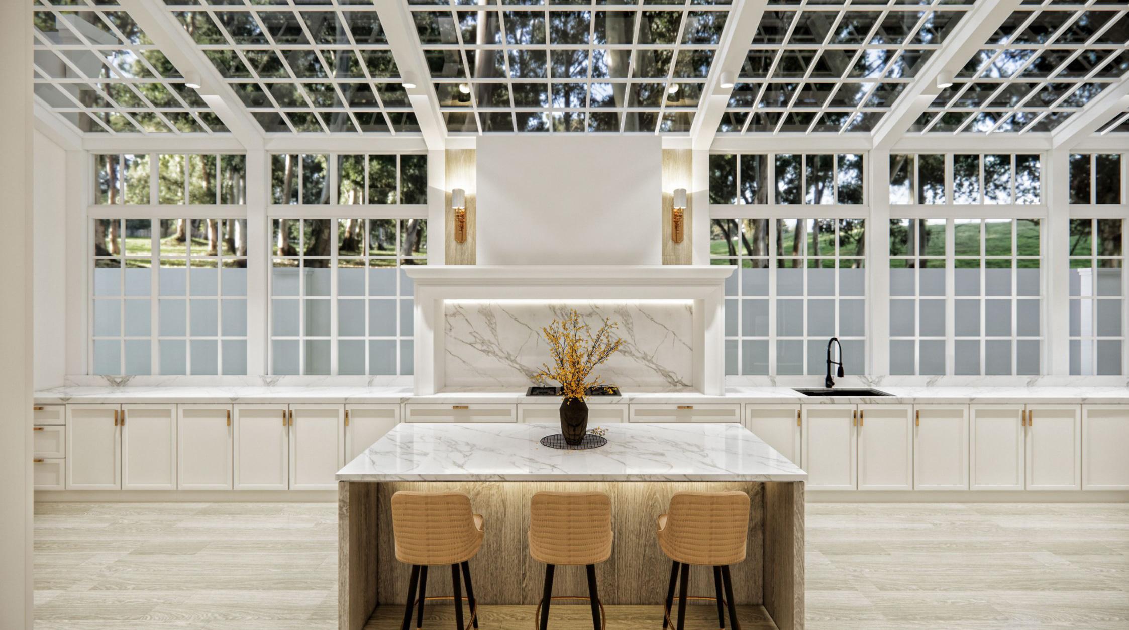 Interior Design of Puan Anis Bungalow - dry kitchen