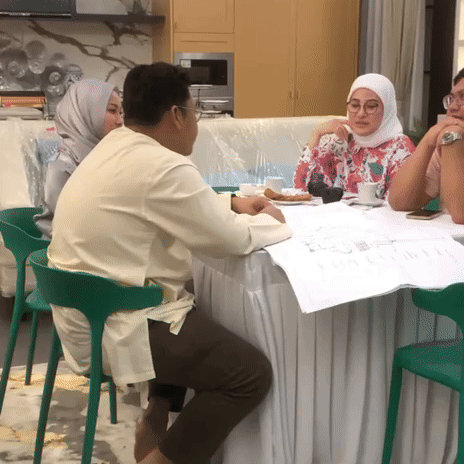 bina rumah atas tanah sendiri - sesi konsultasi