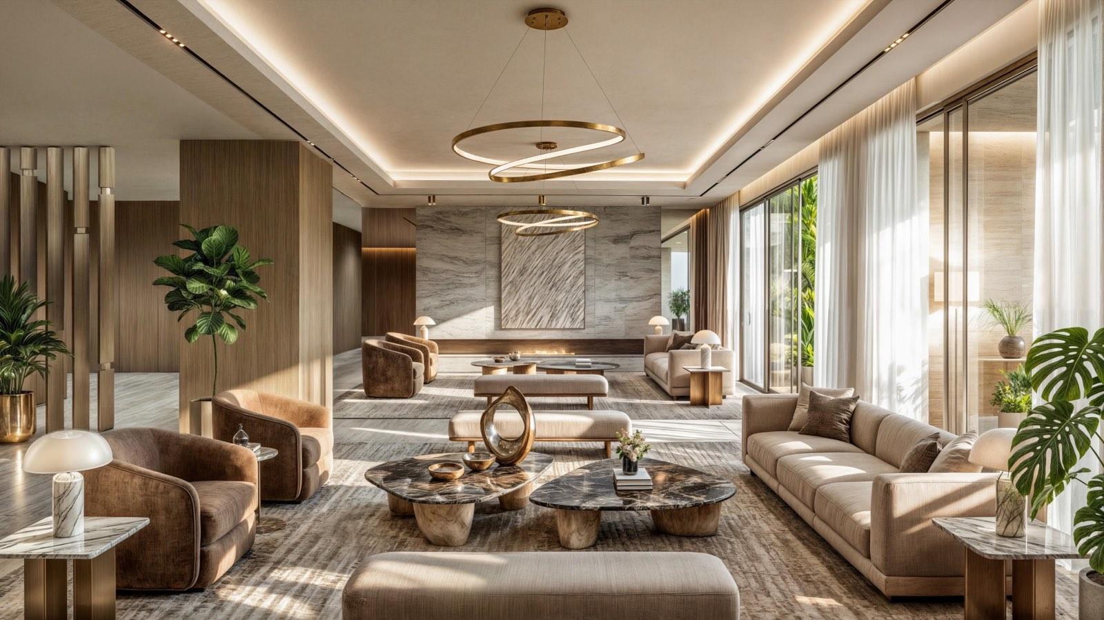 Interior at the Dhaka Residence