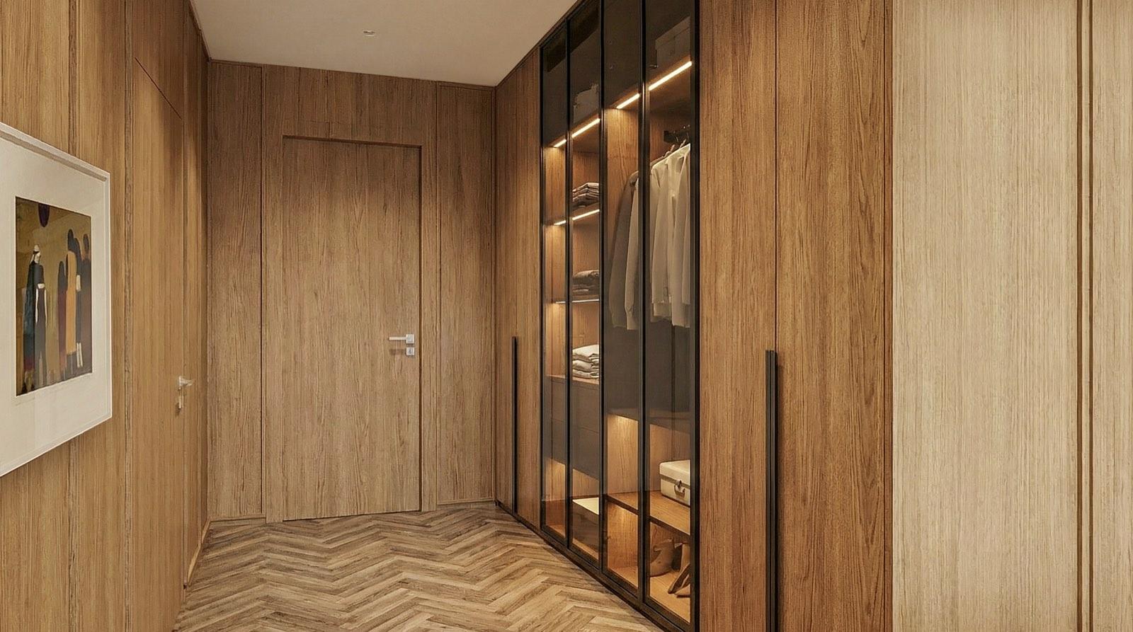Wardrobe to the fourth bedroom at Embassy Juhu Tower 3
